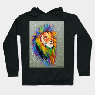 Rainbow Lion Hoodie